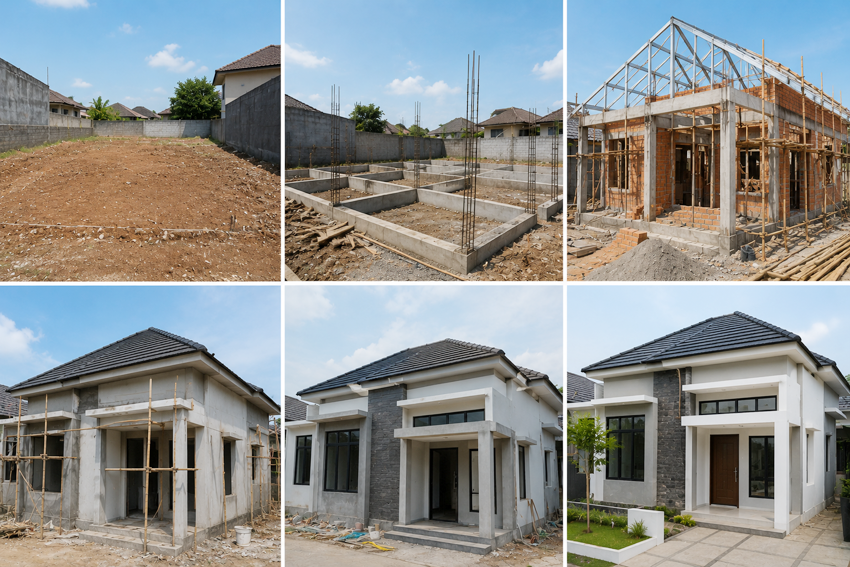 Bangun Rumah Dimulai dari Nol