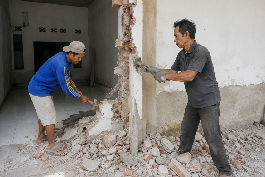 Beda Renovasi Parsial dan Bongkar Total