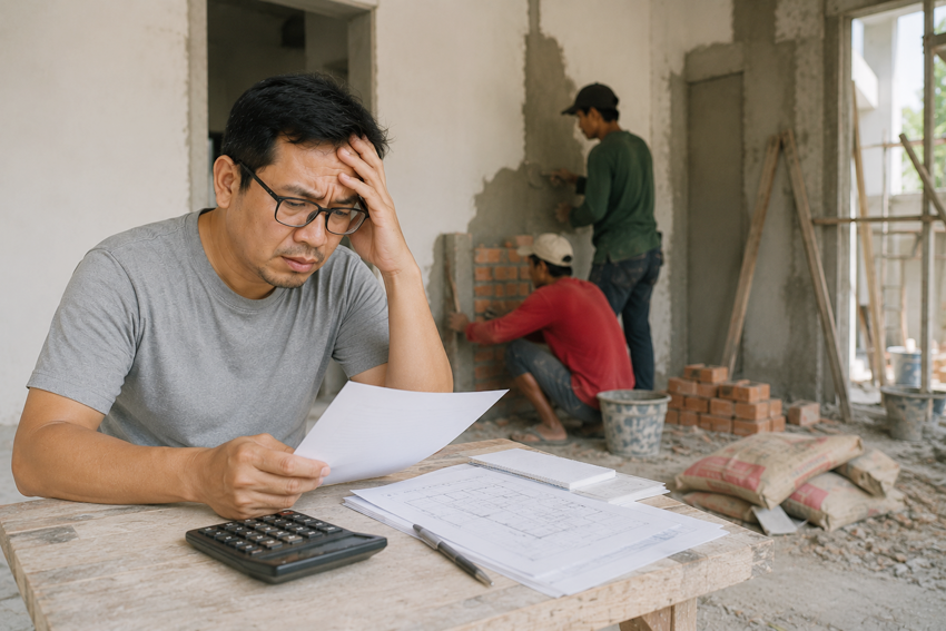 Biaya Renovasi Bisa Membengkak