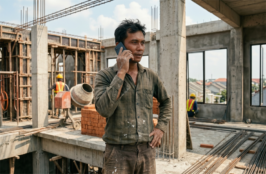 Bobot Komunikasi Tukang Nilai Awal Penentu