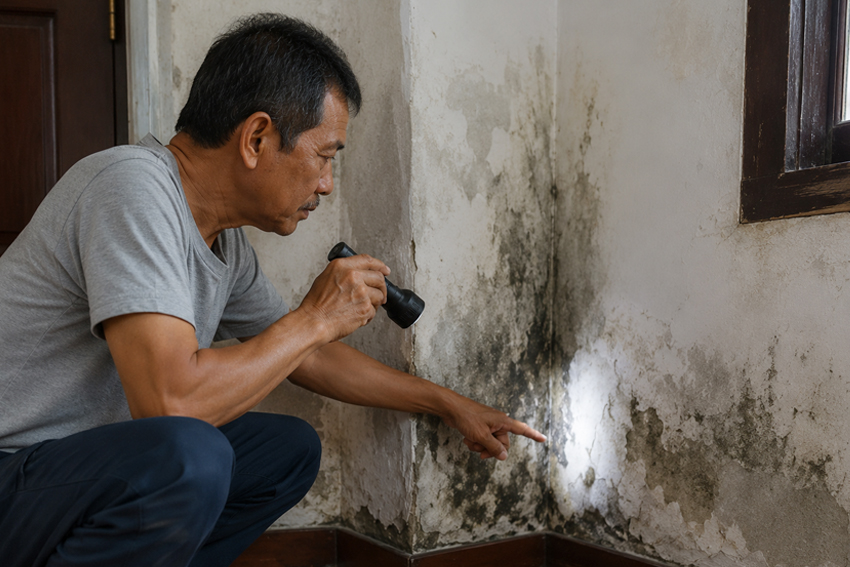 Tembok Lembap Apakah Bahaya bagi Kesehatan? 4 Cara Mengurangi Resiko Tembok Lembap dan Berjamur