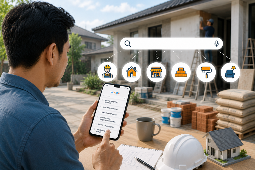 Cara Orang Mencari Jasa Renovasi Rumah Sudah Berubah