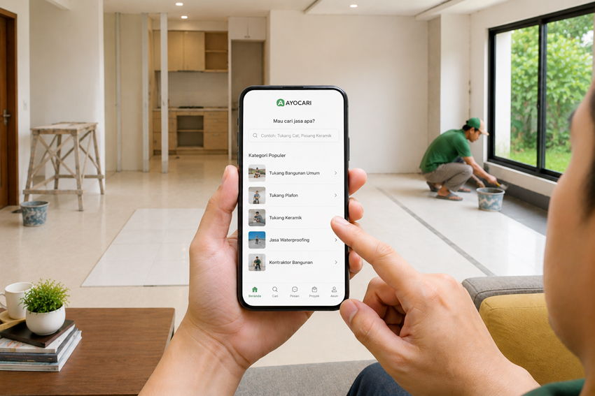 Cari Jasa Renovasi Rumah Secara Online