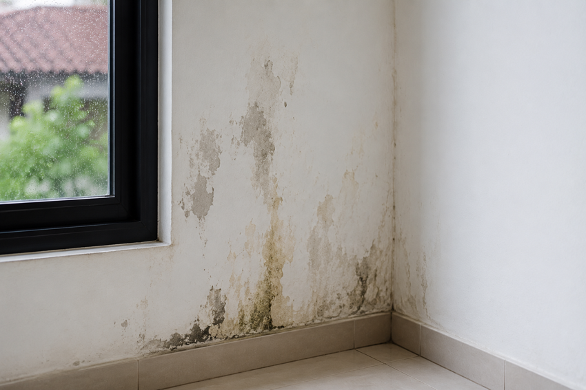 Dinding Rumah Mulai Terlihat Rembesan Air