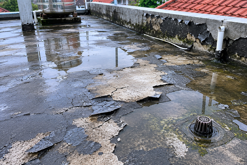 Fungsi Waterproofing Menurun