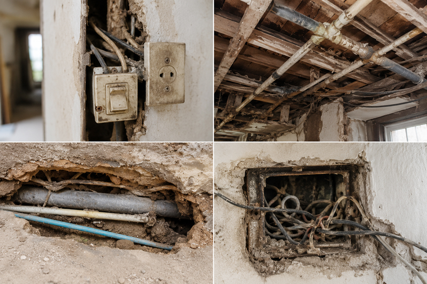 Instalasi Plumbing dan Listrik Sudah Berumur