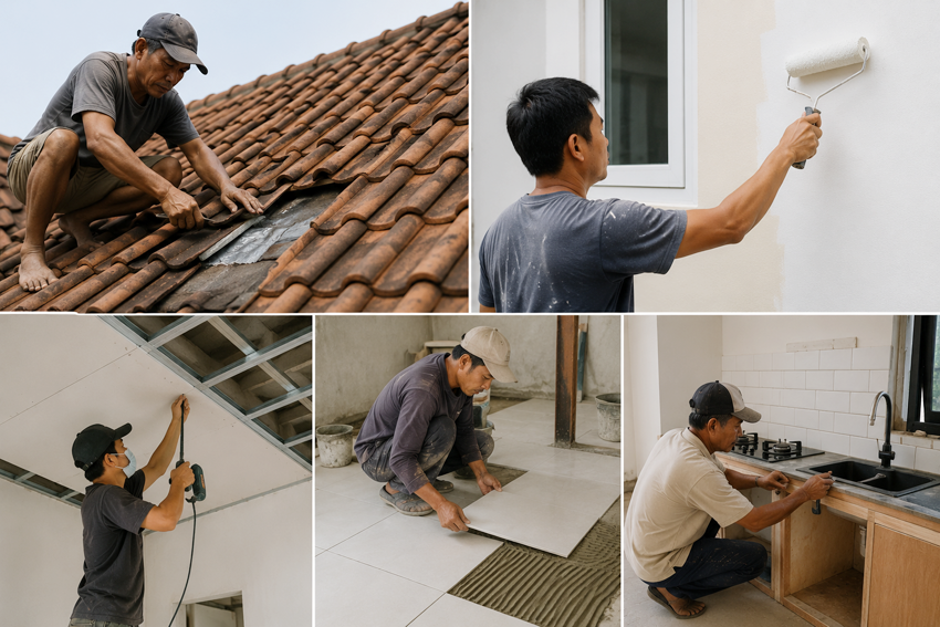 Kapan Tukang Bangunan Harian Digunakan