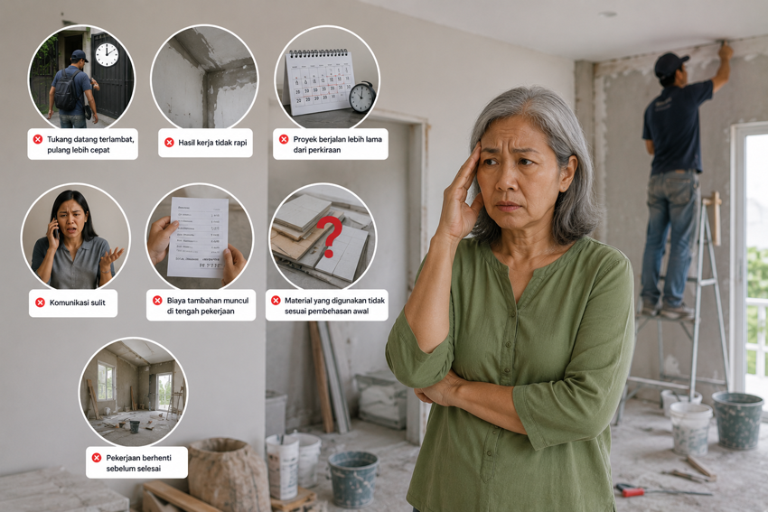 Kenapa Banyak Orang Mengalami Masalah Saat Renovasi Rumah