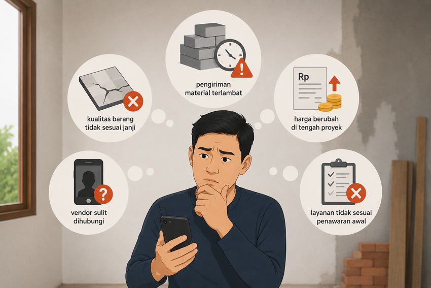 Kenapa Banyak Orang Salah Memilih Vendor Bangunan
