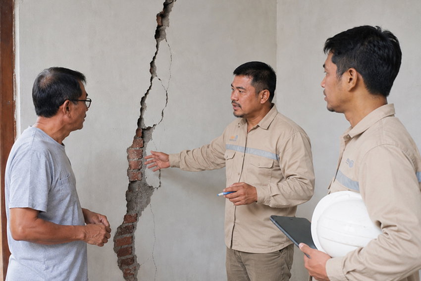Biaya Perbaikan Tembok Retak Jabodetabek 2026 1 Kenapa Biaya Perbaikan Retak Bisa Berbeda
