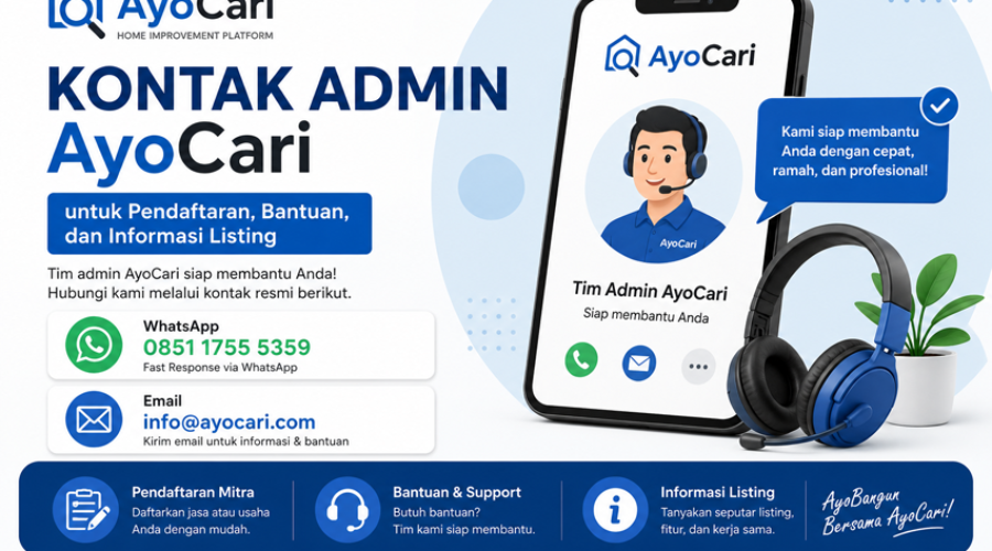 Kontak Admin AyoCari untuk Bantuan