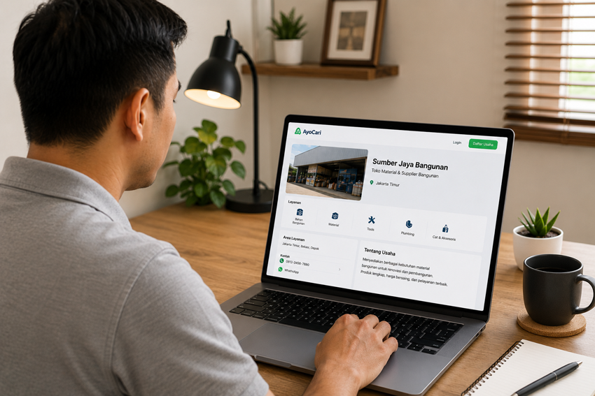 Listing Online untuk Menambah