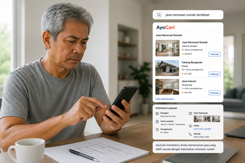 Membandingkan Jasa Renovasi Secara Online