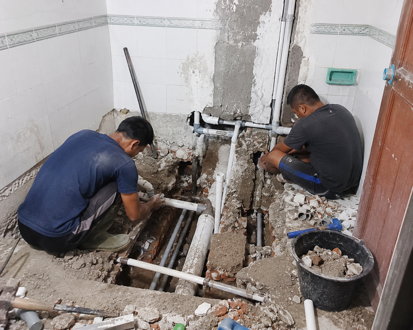 Penggantian Plumbing Total