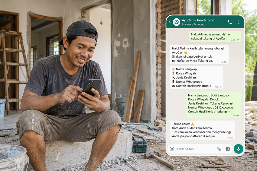 Pilih Cara Daftar yang Paling Mudah