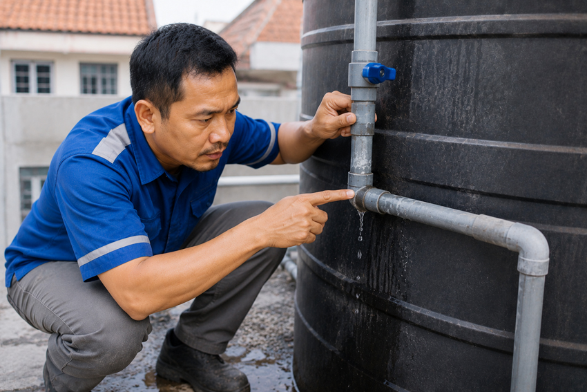 Ini 6 Penyebab Tandon Air Tidak Terisi! 2 Pipa Tandon Bocor atau Tersumbat