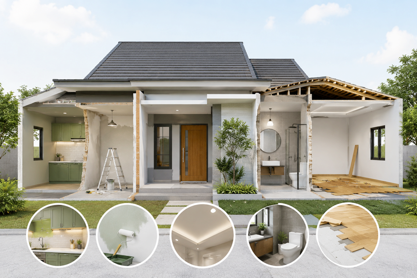 Renovasi Rumah Tidak Berarti Bangun Ulang Total