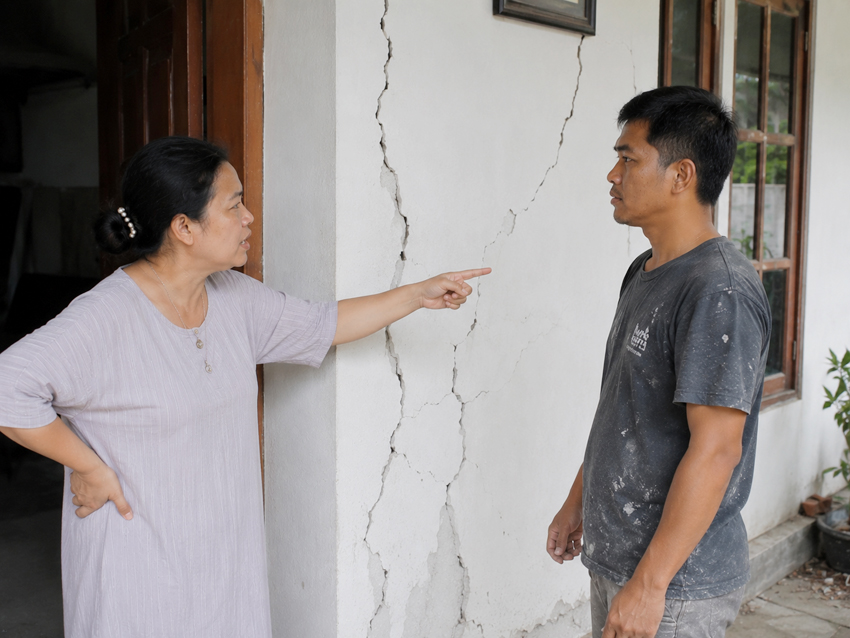 Retak Tembok Muncul Lagi
