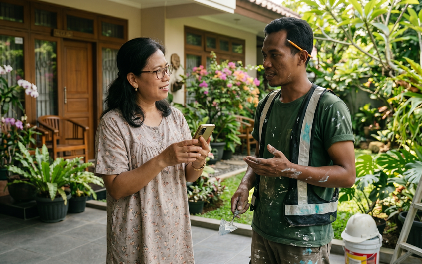 Review Pengguna Membantu Tukang Vendor Mendapat Pelanggan Baru