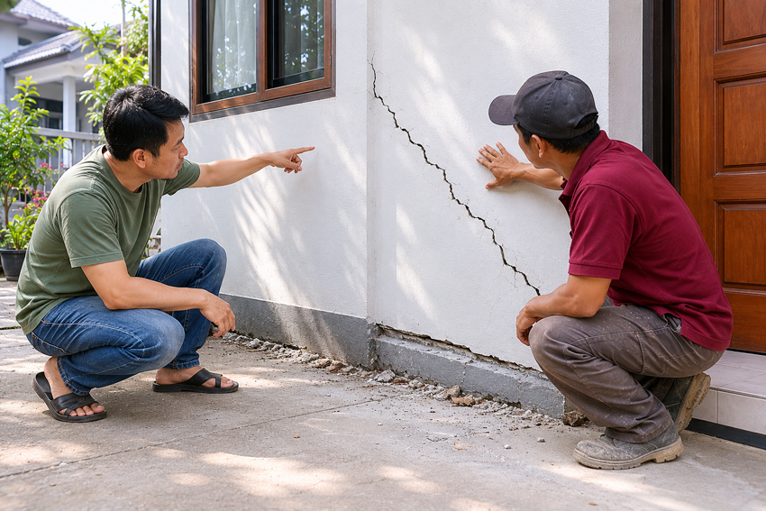 Rumah Mengalami Rembes dan Kelembapan