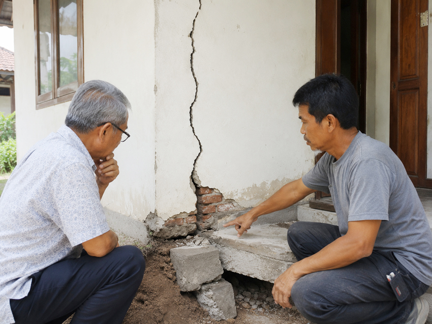 Retak Pada Tembok: Panggil Tukang atau Kontraktor? 4 Saat Tanah Menjadi Penyebab