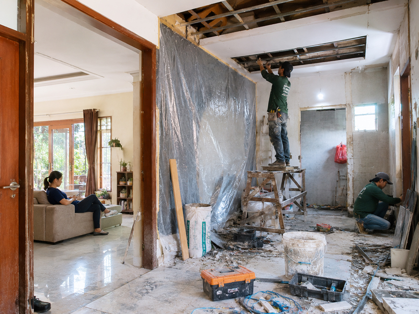Tentukan Area Renovasi Secara Bertahap