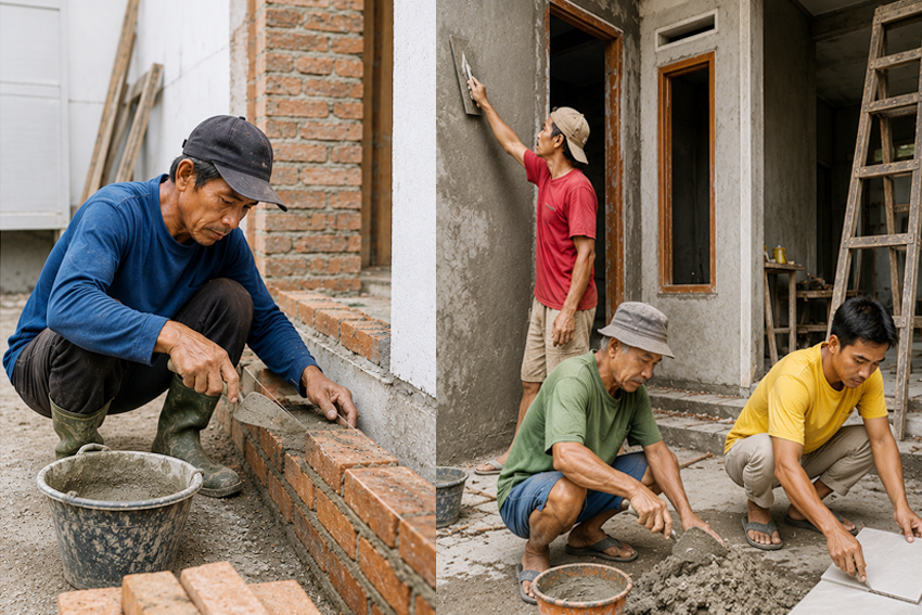 Tukang Harian atau Borongan Mana Lebih Cocok