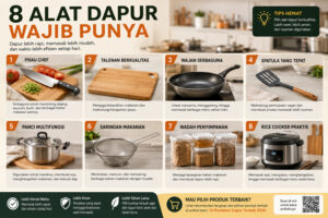 alat dapur yang wajib punya