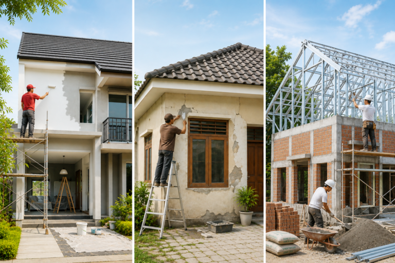 beda renovasi rumah dan perbaikan rumah