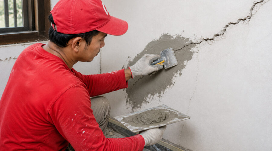 Cara Memperbaiki Tembok Retak, Sesuai Penyebabnya