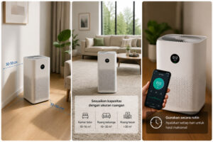 cara menggunakan air purifier yang benar