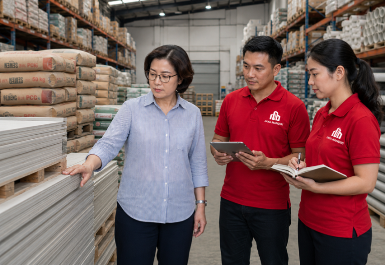 cara supplier material dapat pelanggan baru