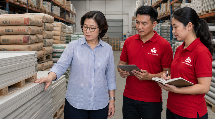 Cara Supplier Material Dapat Pelanggan Baru