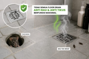floor drain anti bau dan anti tikus