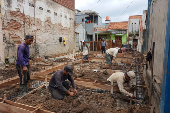 harga upah tenaga borongan bangunan per m2