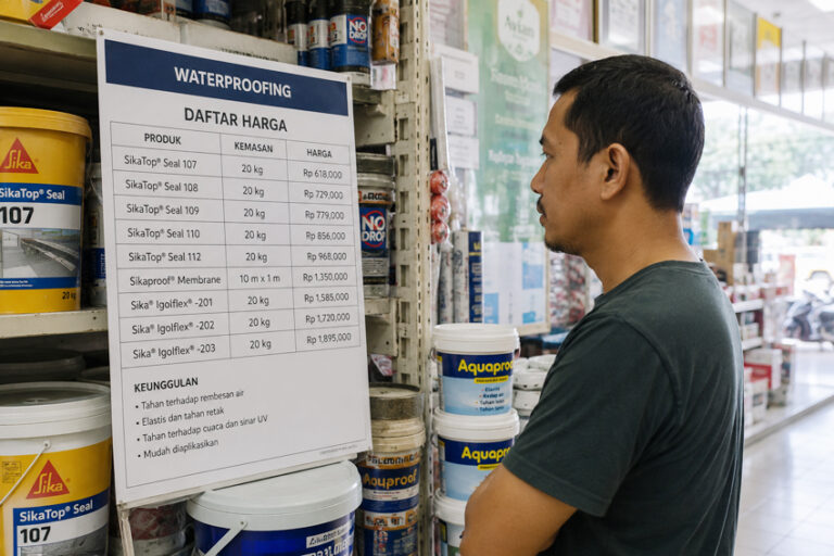 harga waterproofing terbaru 2026