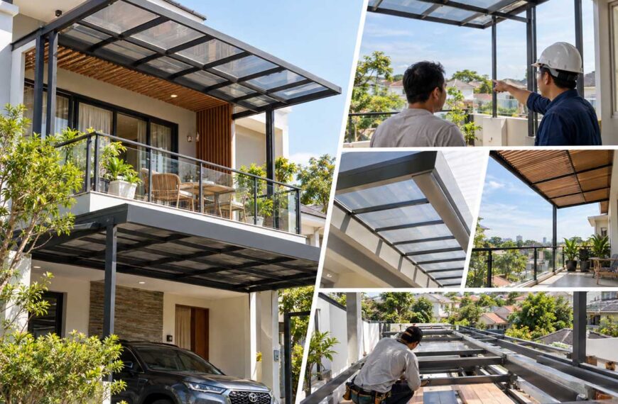 Kanopi Balkon: 7 Ciri Rumah yang Cocok