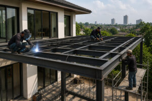 material kanopi balkon