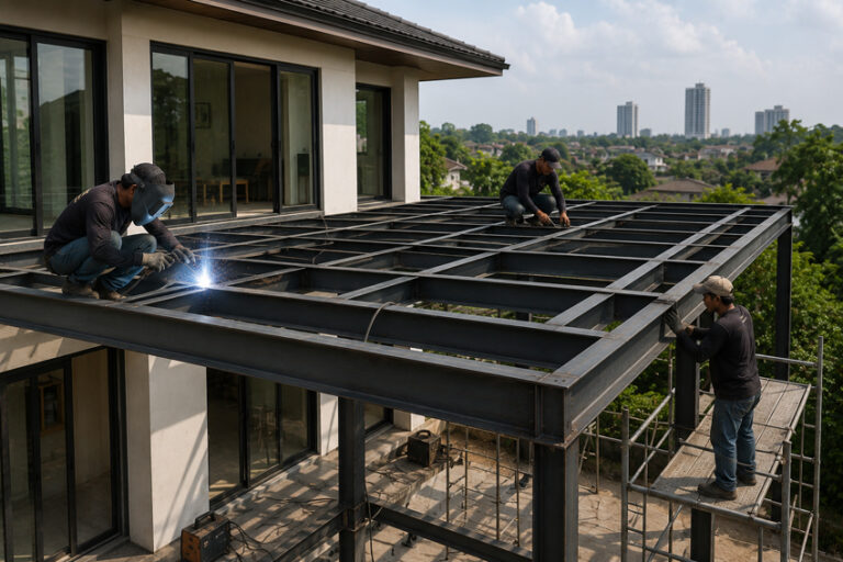 material kanopi balkon