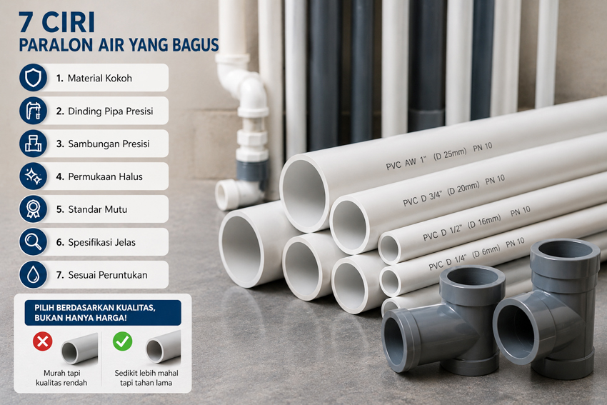 paralon air yang bagus