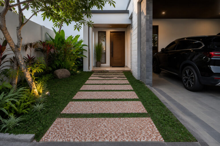 pebble flooring di indonesia