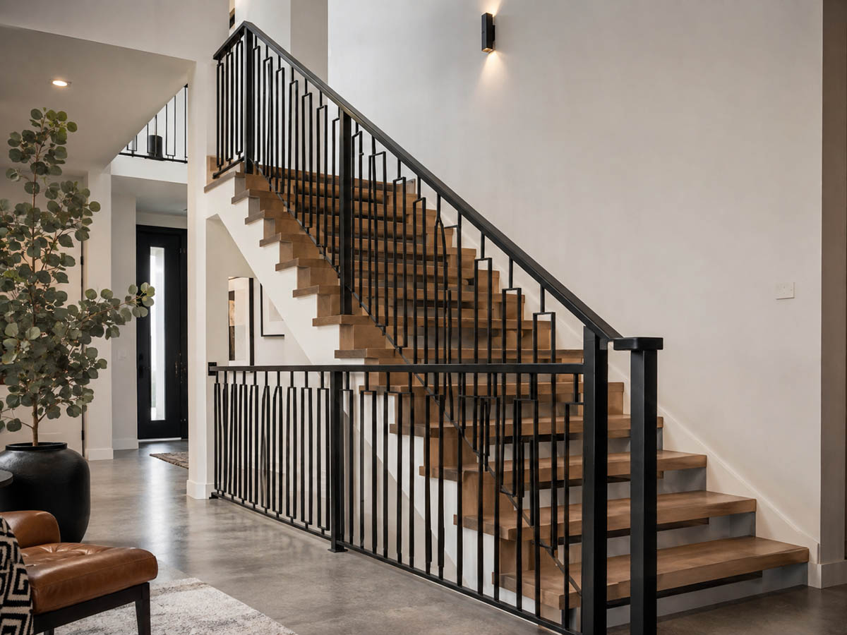 railing tangga besi