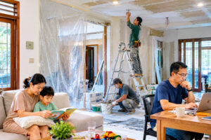 renovasi rumah saat tetap dihuni