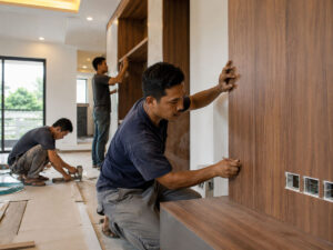 tukang finishing