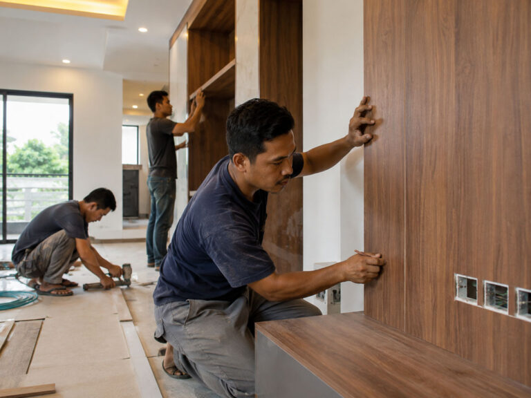 tukang finishing