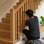 tukang railing tangga kayu