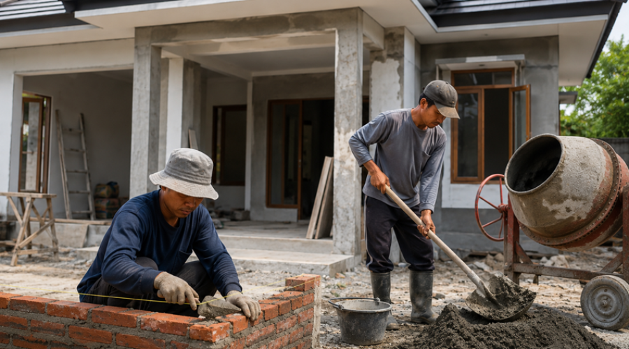 Upah Tukang Harian dan Borongan Jabodetabek 2026