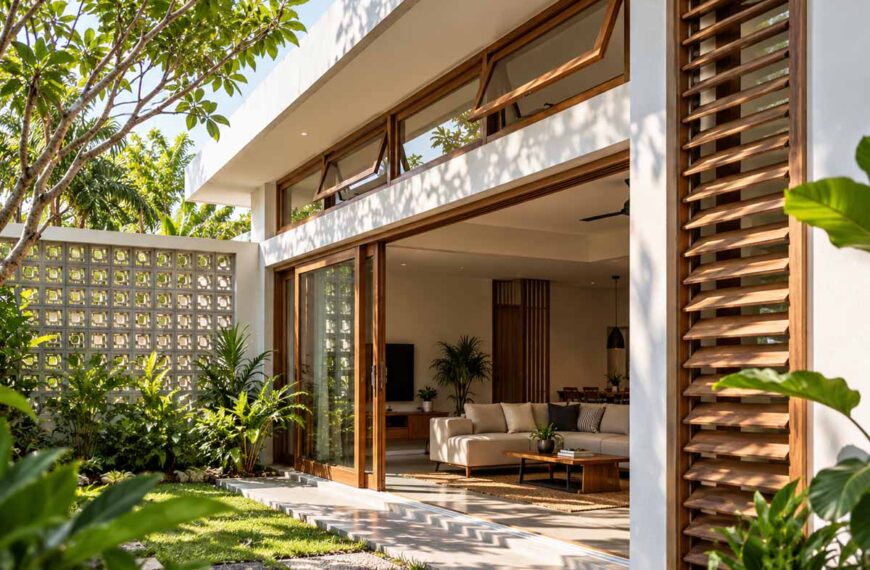 ventilasi rumah minimalis