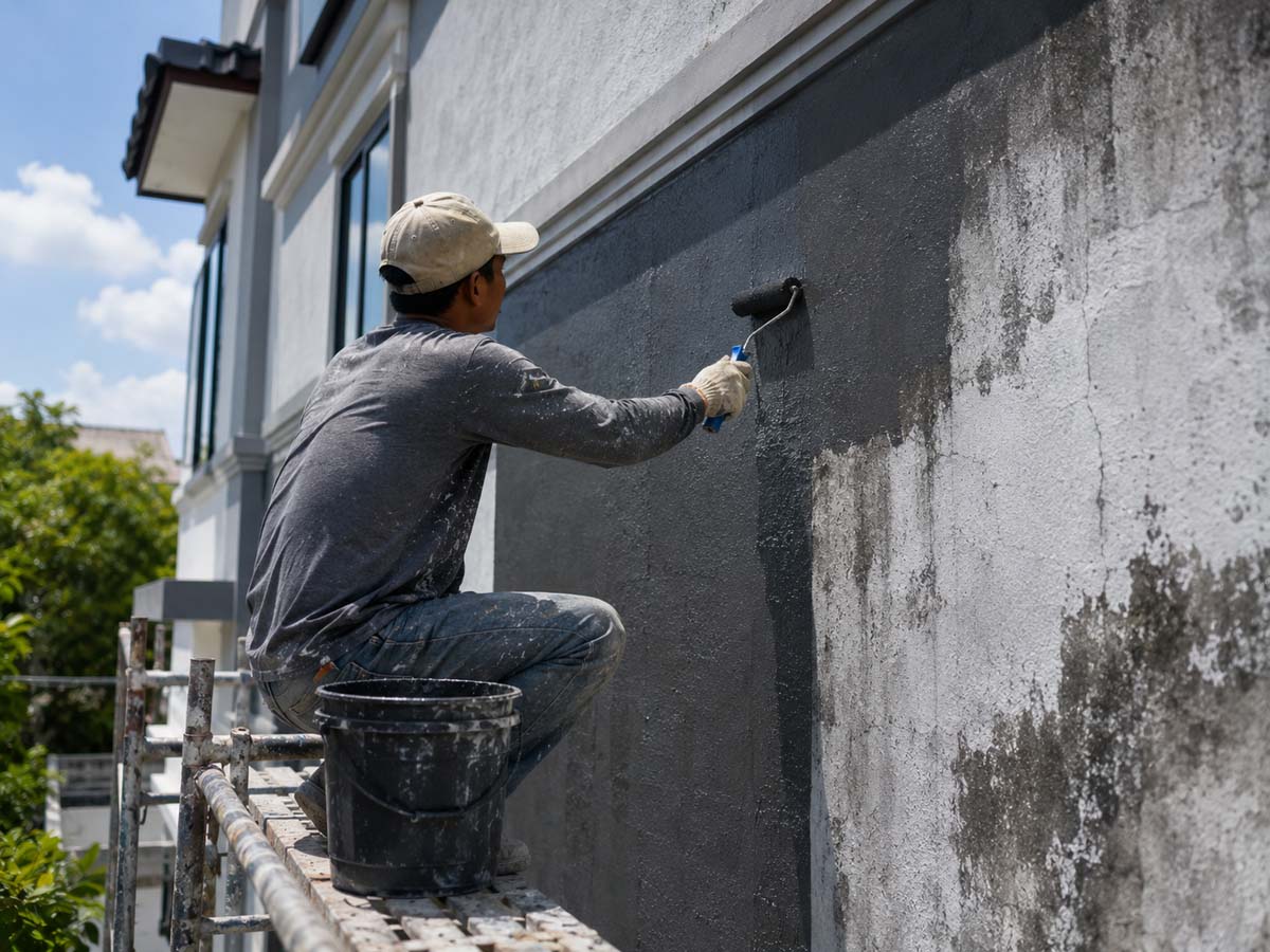 waterproofing dinding luar